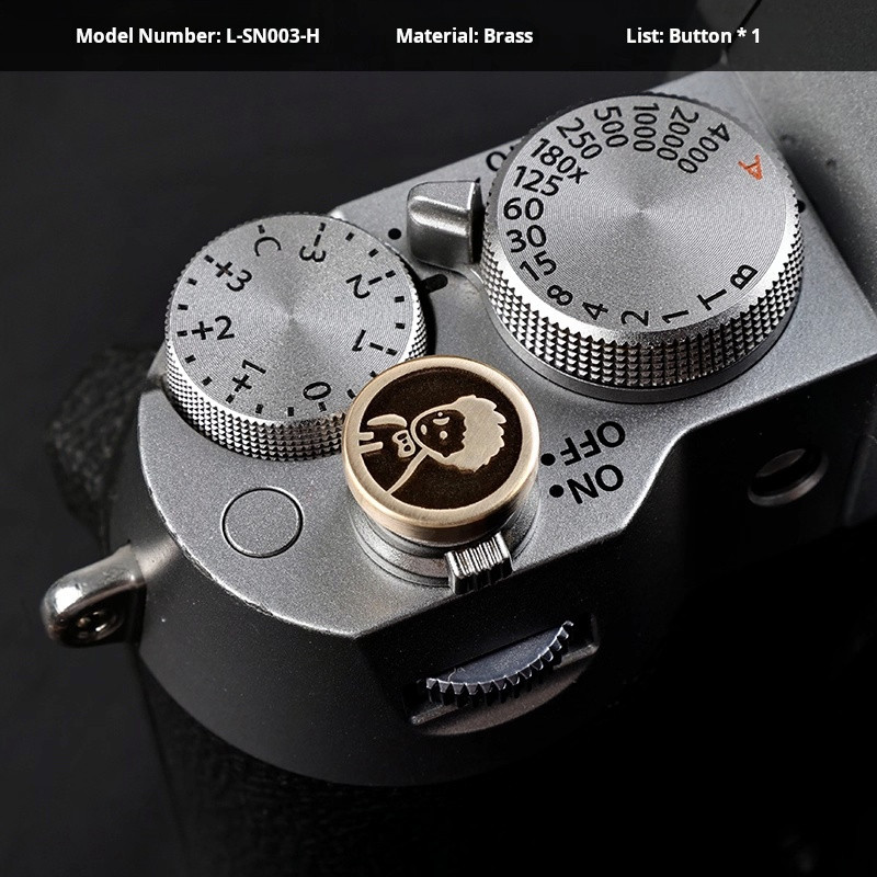 Camera Shutter Button Suitable for Fuji XT50 XM5 XT5 XT30 Second Generation XH2S X100VI N ZF Camera