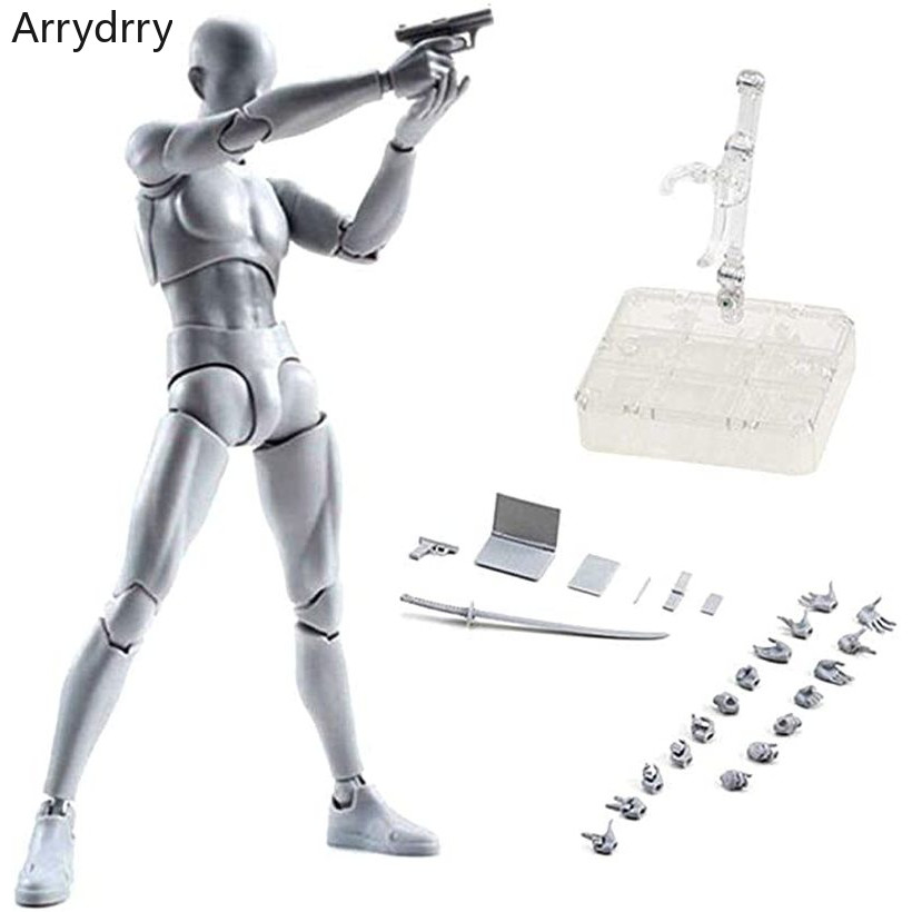 Sketch Draw figurines Male Female Movable Body Kun Body Chan Joint Pain Anime Figure Shf Action