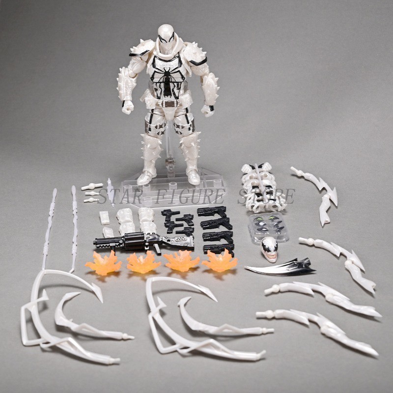 Amazing Yamaguhi Agent Venom Eugene Thompson Movable olletion Revolteh Agent AntiVenom Figurine el
