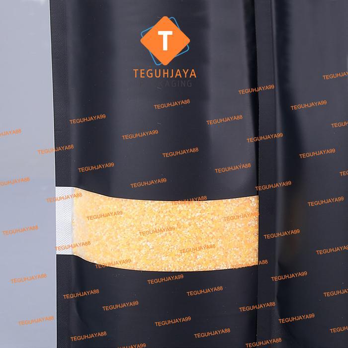 READY Standing Pouch Window Kombinasi Aluminium Foil Matte Doff 16x24
