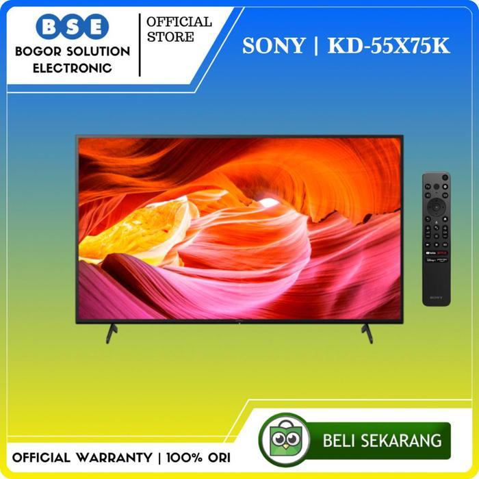 LED TV SONY 55 INCH KD-55X75K 4K ANDROID TV SONY KD 55X75K UHD 55X75