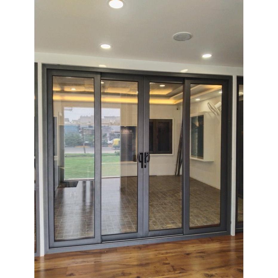 PINTU SLIDING ALUMINIUM SLIDING DOOR ALUMINIUM PINTU ALUMINIUM GESER JENDELA SLIDING ALUMINIUM SERAT