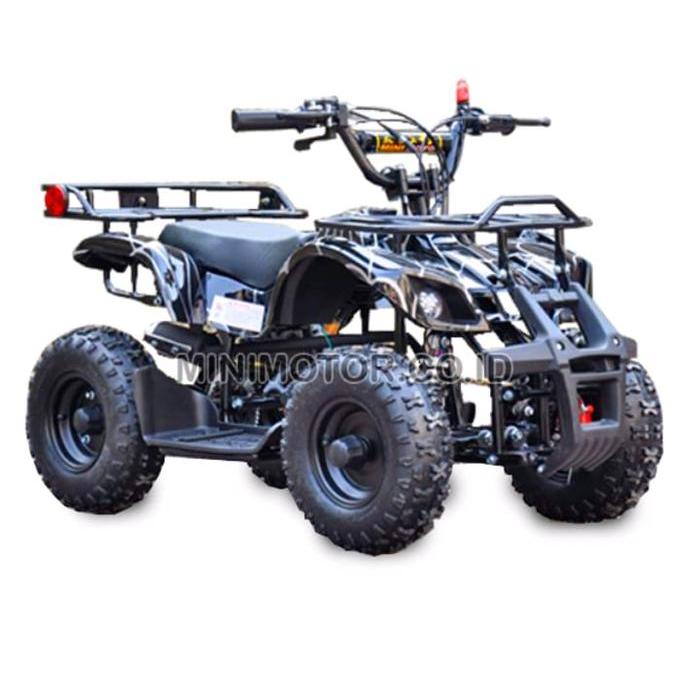MOTOR MINI//MINI MOTOR ATV HUNTER SPIDER 49cc - Hitam