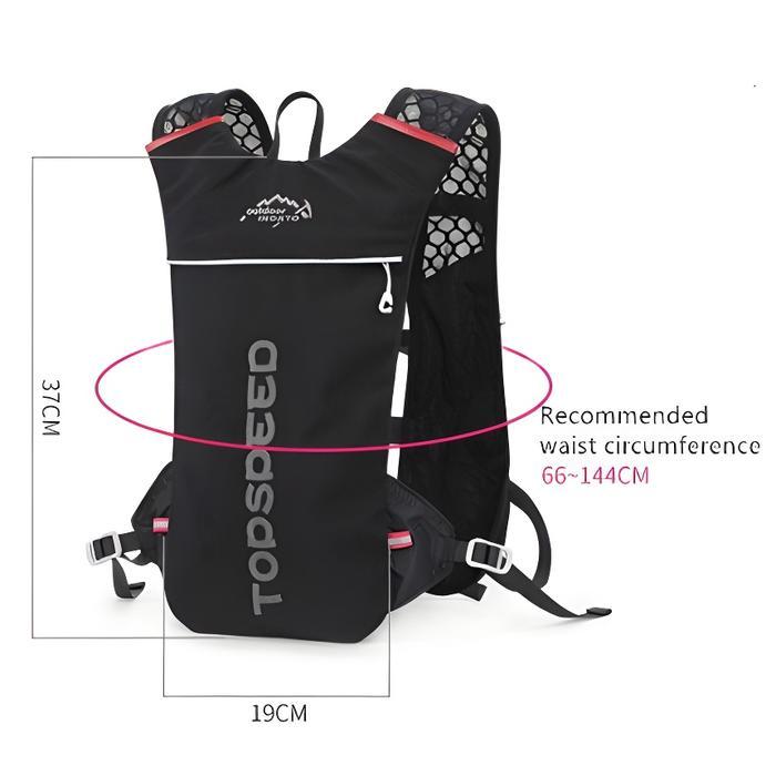 TOPSPEED Hydropack Murah Vest Tas Mendaki Gunung Wanita Tas Olahraga Running Pack Jogging