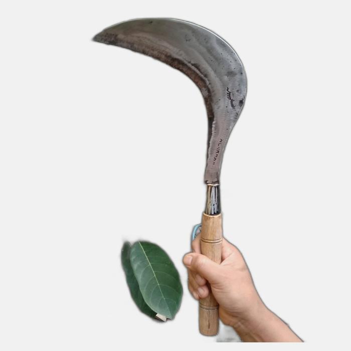 Arit Rumput Sabit Baja Murah Golok Parang Bendo Baja Tajam Untuk Babat