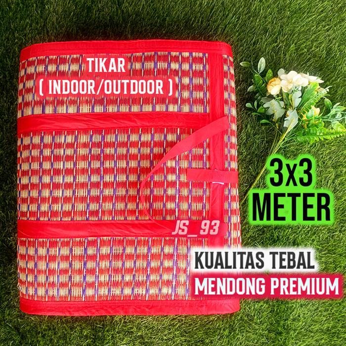 Tikar Lipat Jumbo 300x300 Tebal Murah Anti Slip tikar piknik lipat