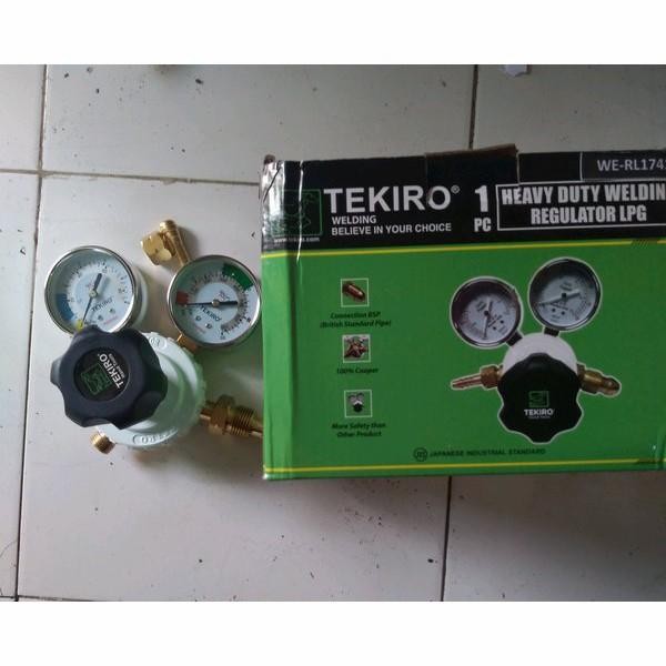 TEKIRO REGULATOR LPG UNTUK LAS WELDING REGULATOR LPG HD