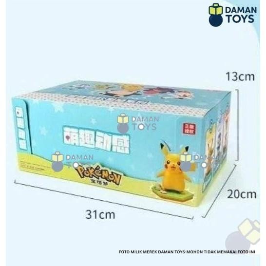 Siap Kirim Fure Pokemon Dynamic Pikachu Gengar Mimikyu Snorlax Piplup Scorbunny Bisa Gerak damantoys