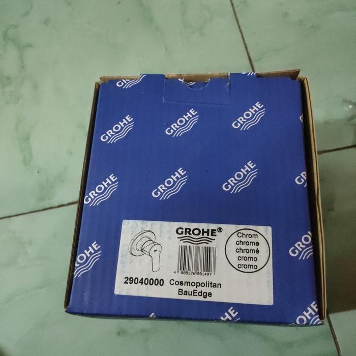 Paling Baik Grohe 29040000 Bauedge Kran Tanam Single Lever Shower Mixer Terlariss 