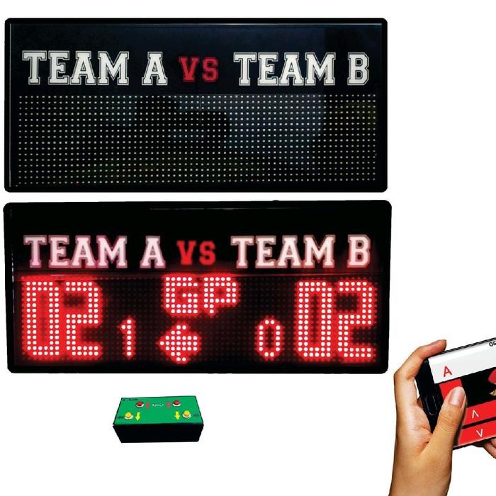 ASLI Papan skor Score board digital badminton bulu tangkis READY STOCK