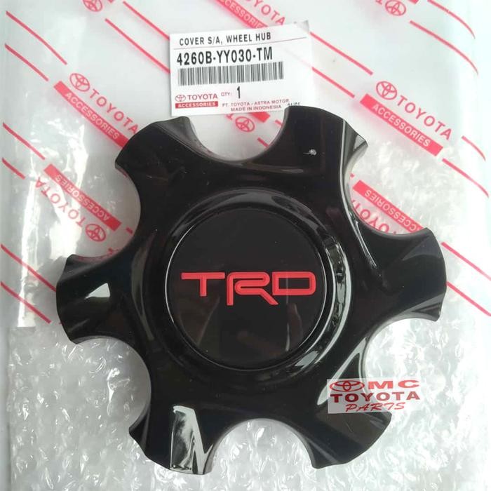 Jual Tutup Dop Roda Cover Wheel Fortuner Trd 4260B-Yy030-Tm Kode 076