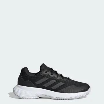 Sepatu Tennis Wanita Adidas Gamecourt 2 Black - ID1494