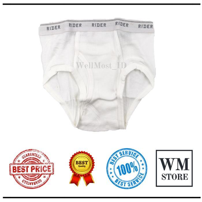 Celana Dalam Anak Laki Rider Garis / Pakaian Dalam Katun Cowok