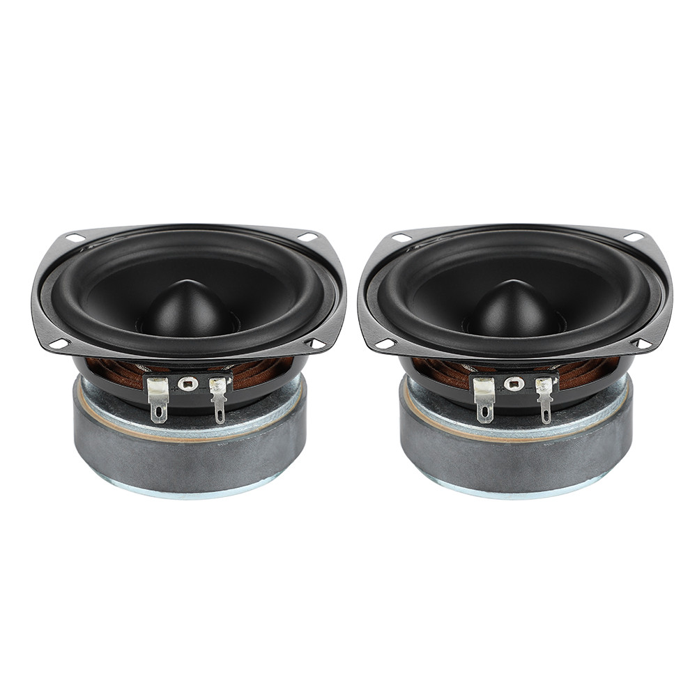 AIYIMA 2Pcs 4 Inch Midrange Woofer Speaker 6 Ohm 30W Audio Speaker Amplifier Home Theater Loudspeake