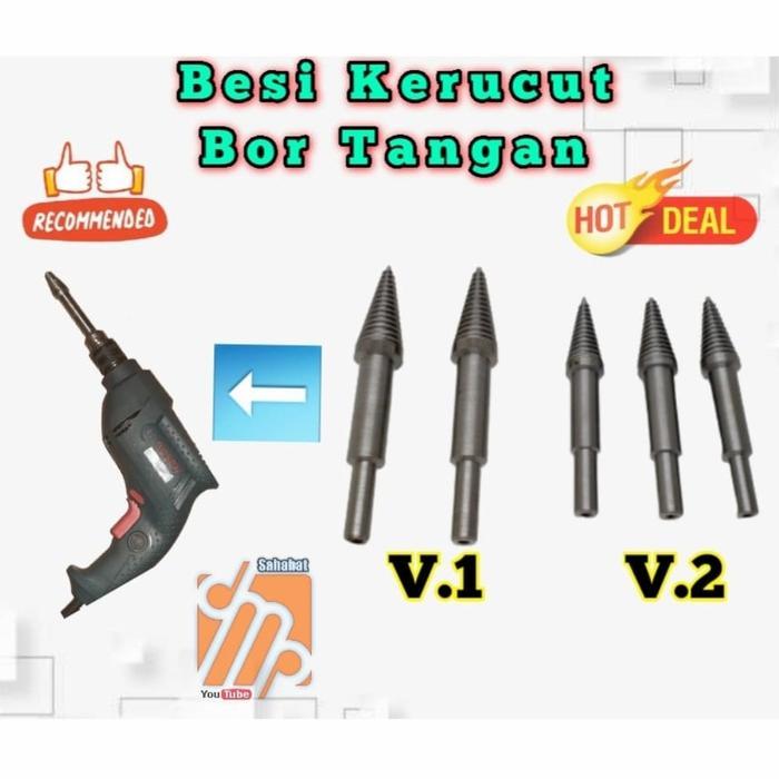 As Poles Kerucut Bor Tangan