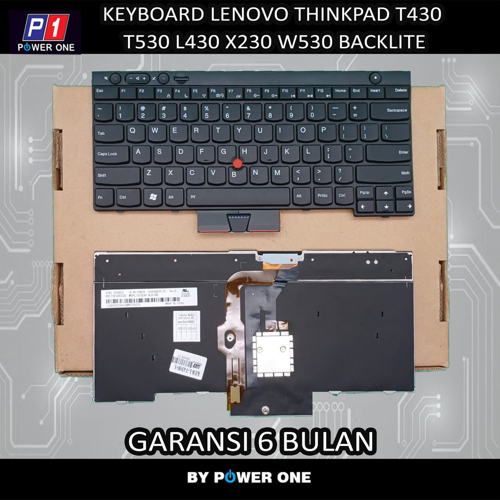 Keyboard Lenovo Thinkpad T430 T530 L430 X230 W530 Backlight