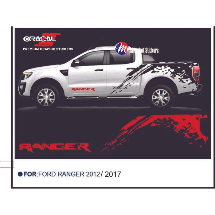 Promo Sticker Stiker Ford Ranger Sticker Mobil Ford Ranger Lumpur