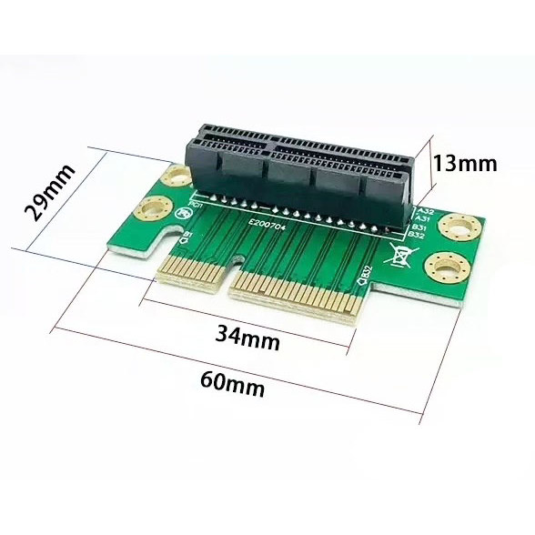 RISER PCI EXPRESS PCI-E 4X - TYPE 90