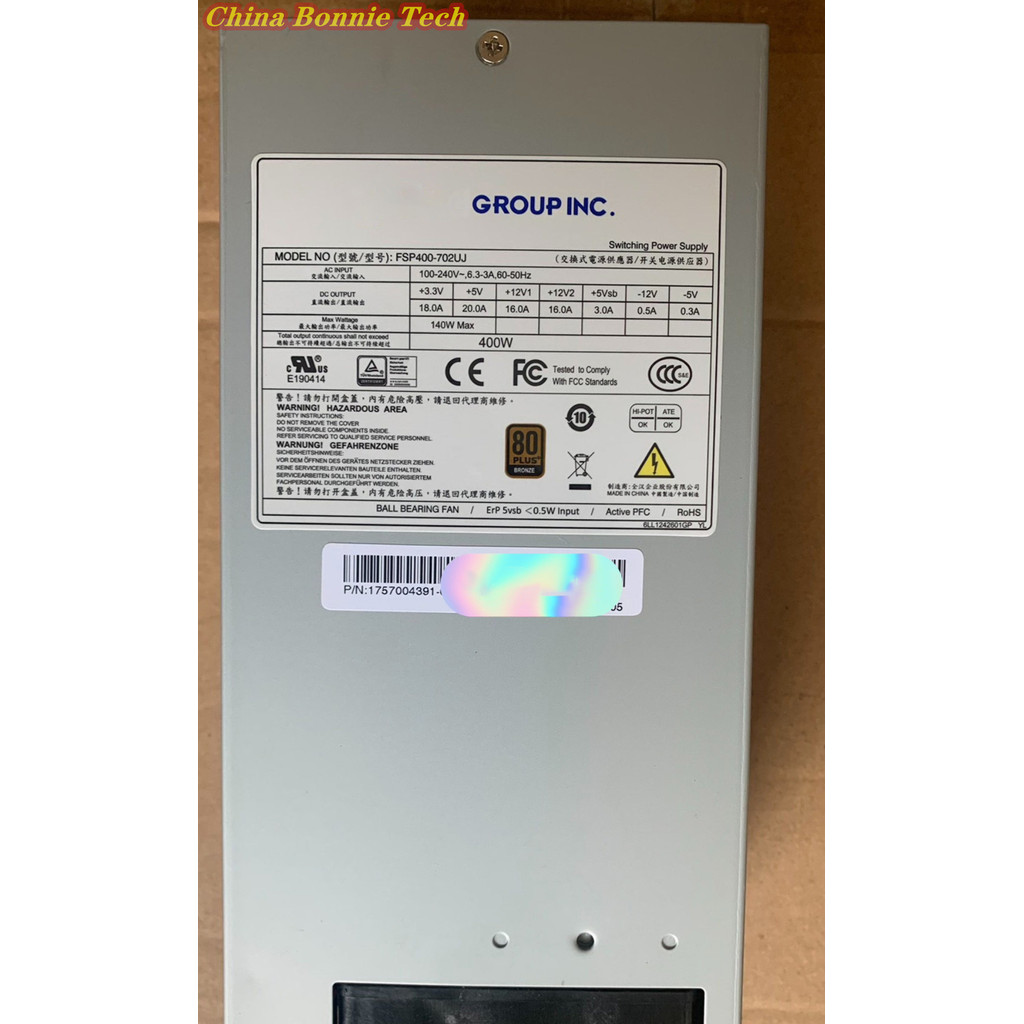 BELI SEKARANG FSP400-702UJ 400W Switching Power Supply 2MEBY TERLARIS.