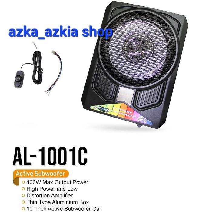 Subwoofer Kolong Aktif Ads 10 Inch Al-1001C Subwoofer Kolong