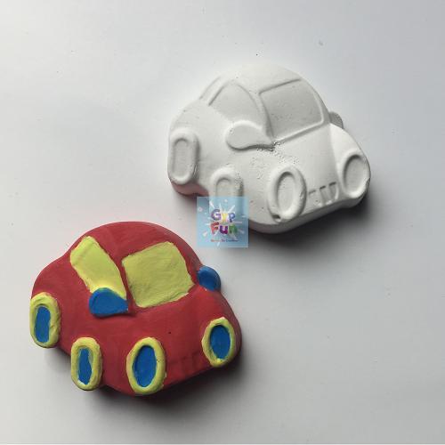 Mainan Anak Edukasi Patung Lukis Gypsum GypFun Mobil (01)