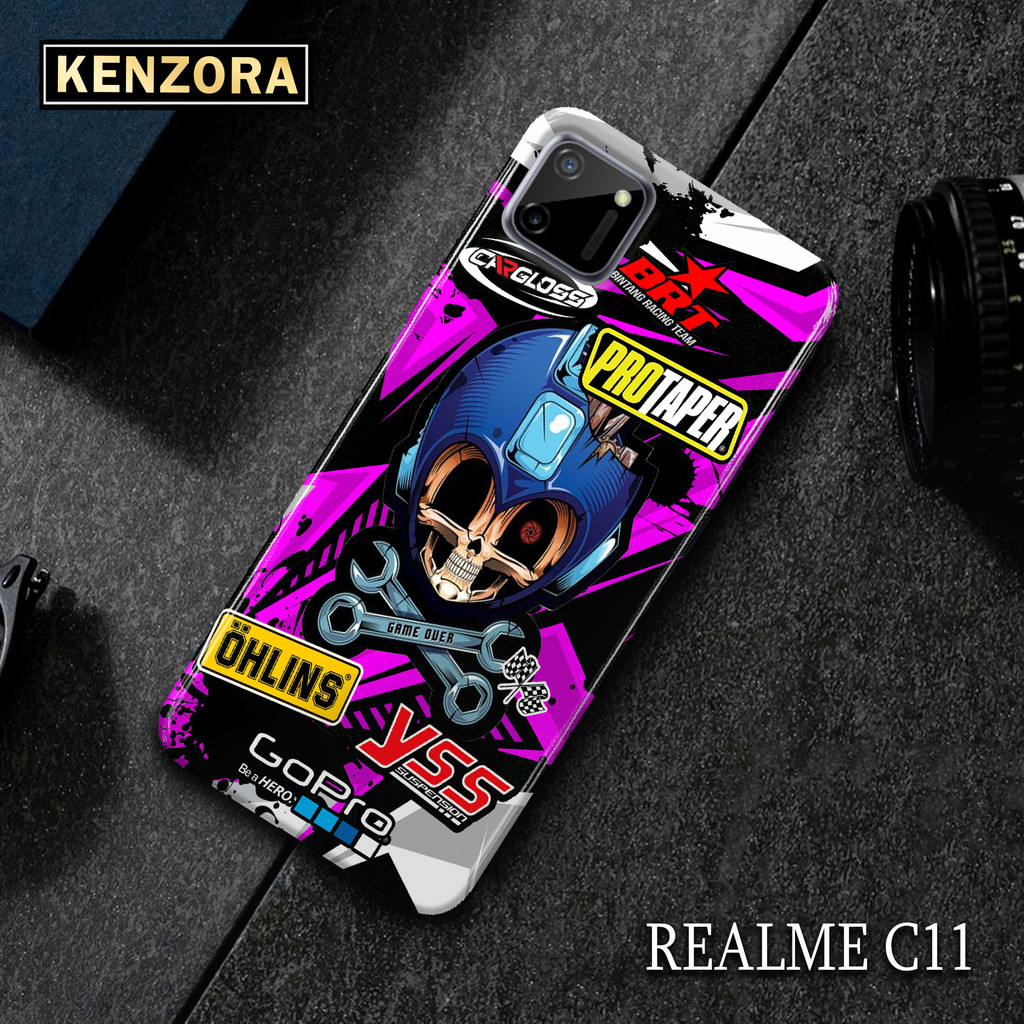 Case Hp Realme C11 - Kenzora - Case Realme C11 - Fashion Case Racing - Case Karakter - Kesing Hp - C