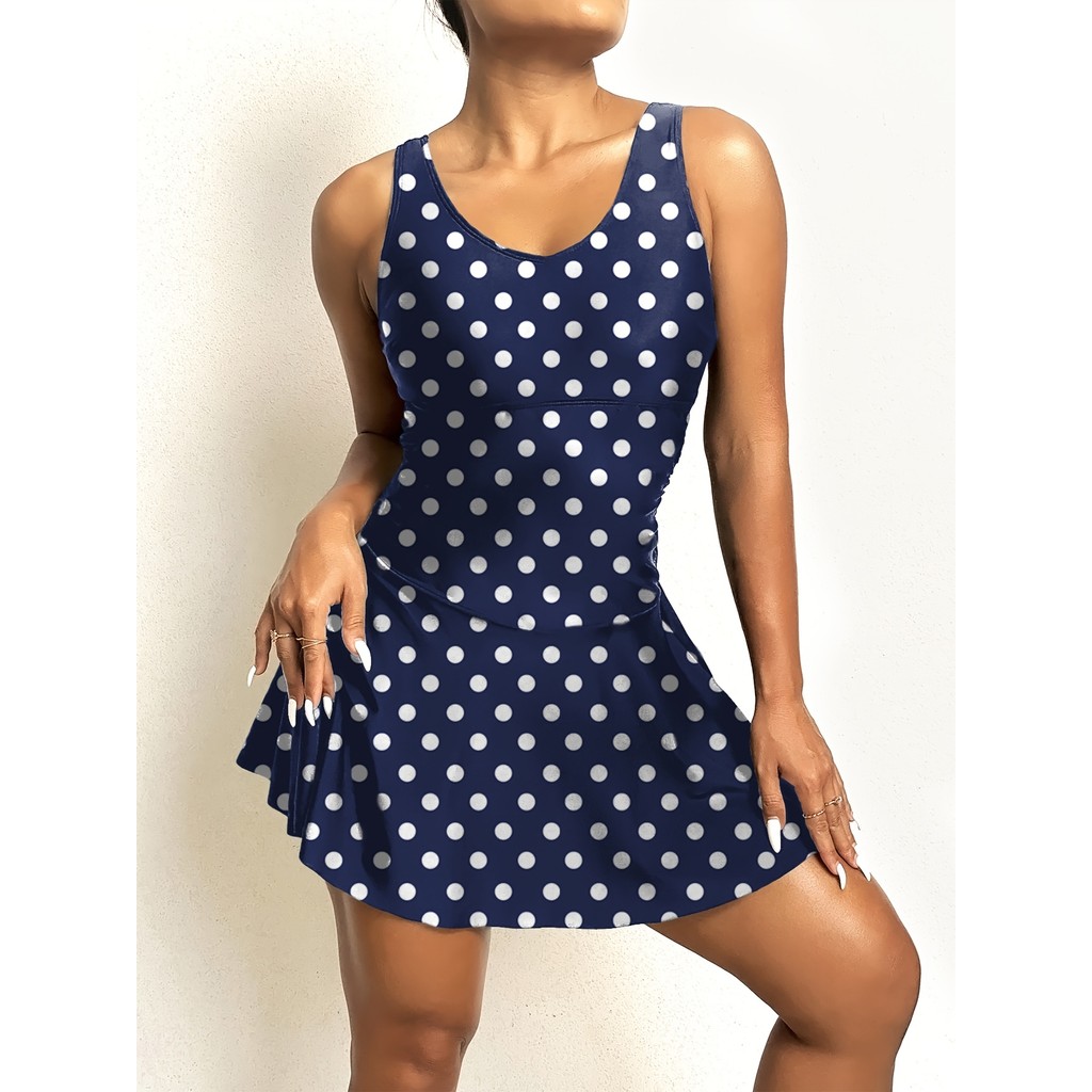 Luxy Trio Women'S One-Piece Swimsuit SexySwimsuit Fitted Skirt-Style One-Piece Swimsuit Female