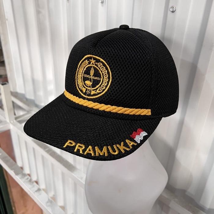 7lc9- Topi Pembina Pramuka / Topi Pramuka Padi