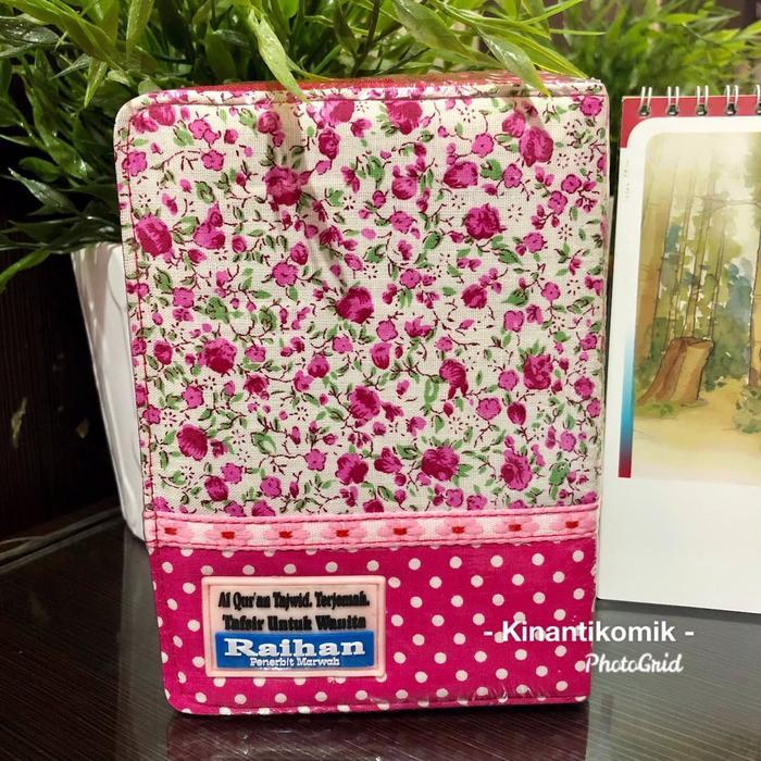 Sedia [Raihan Pink] Al Quran Wanita Tajwid Terjemah / AlQuran Akhwat