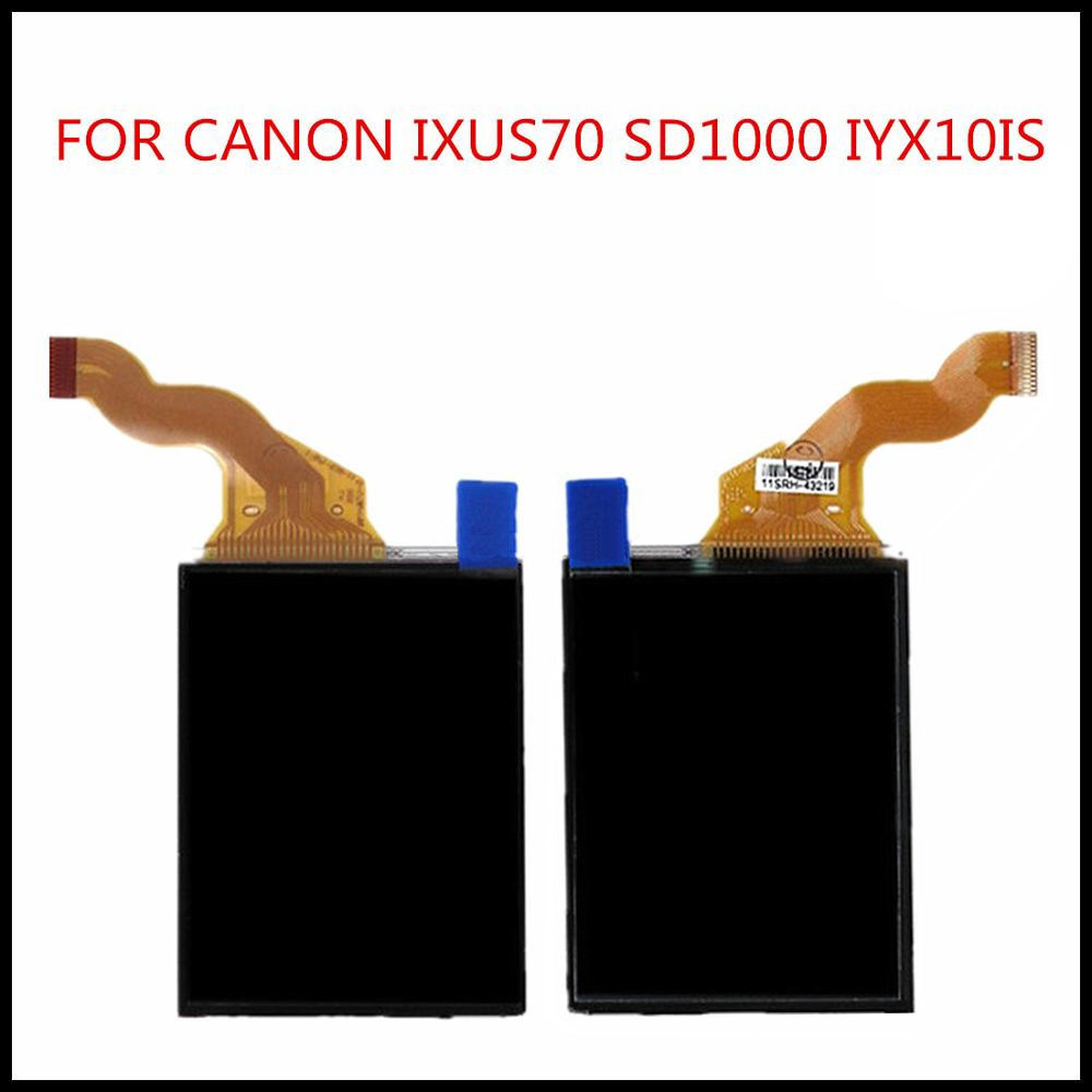 NEW LCD Display Screen For CANON IXUS70 IXUS 70 SD1000 IXY10 PC1228 Digital Camera Repair Part NO Ba