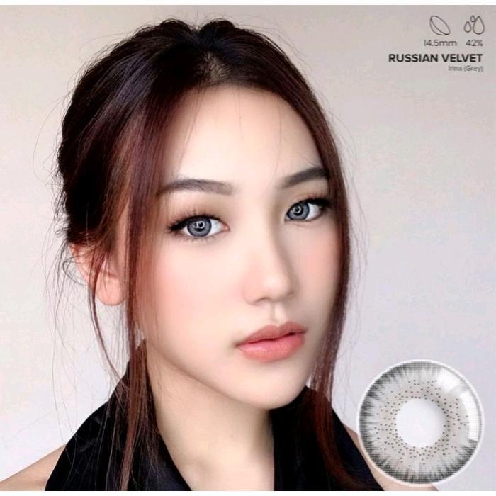 5s79- Softlens X2 Russian Velvet By Exoticon ( Normal & Minus ) Contact Lens Eye Soflens