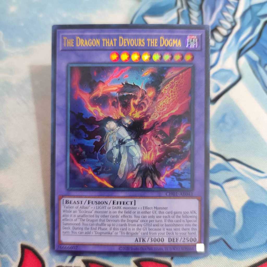 yugioh AE the dragon that devours the dogma CH01-AE041 UR original