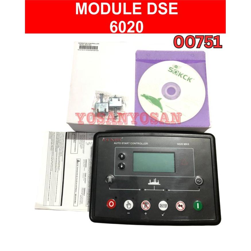 MODUL MODULE 6020 ATS AMF CONTROLLER DSE6020 DSE 6020 OEM REPLACEMENT PROMO TERMURAH