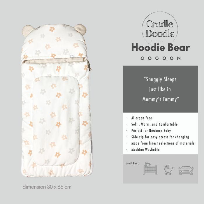 Bisa Gosend Hoodie Bear Cocoon - New Pattern