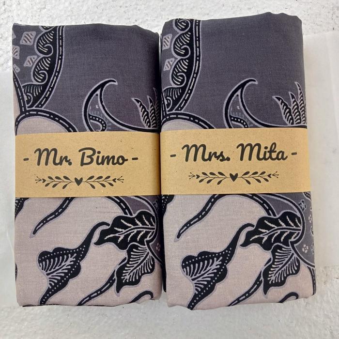 Griya Hampers Pernikahan Batik Sarimbit Untuk Kado Pernikahan Hadiah Kain batik