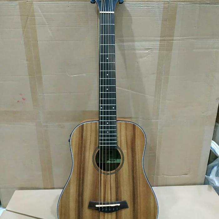 Gitar Akustik Elektrik Cowboy 3/4 Gw120Nsk Solid Original Terbaru