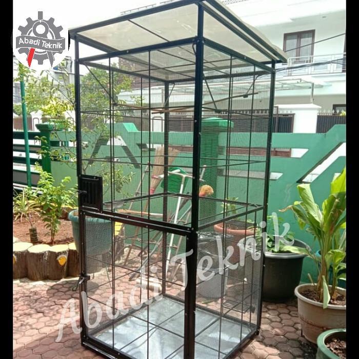 SIAPKIRIM Kandang Lovebird Kotak Kandang Lovebird Jumbo sangkar Burung Murai READY STOCK