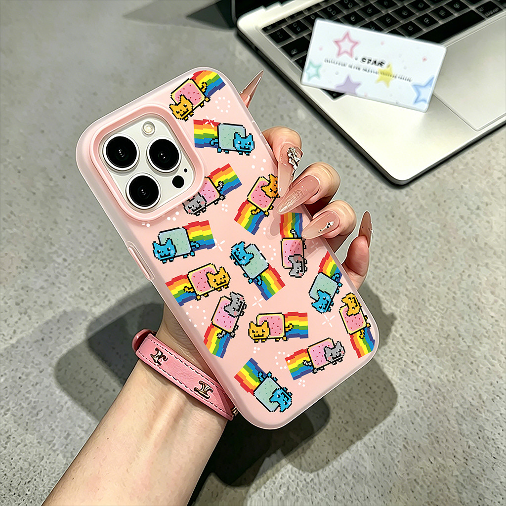 Lucu Pelangi Casing Infinix Hot 70 Smart 10 20 Hot Note 60 60I Pro Plus 5G 50I 50 Pro Plus 4G Note 5