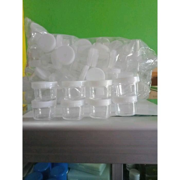 Ada Stok ( PAKET ISI 50 )POT URIN 10 CC/ WADAH URIN / POT OBAT / POT SALEP / WADAH SALEP / POT