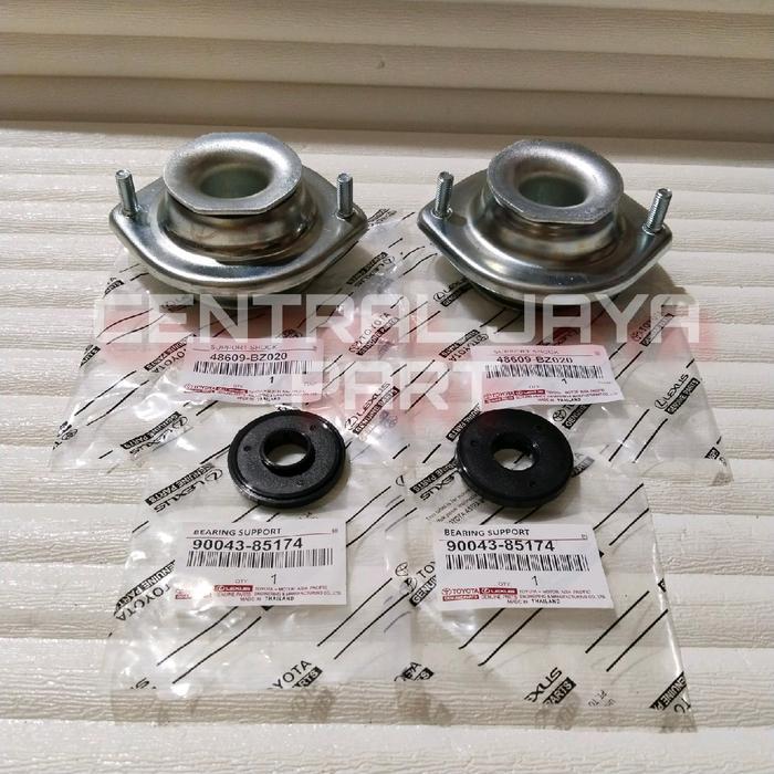 Support Shock+Bearing Support Agya Ayla Set 4Pc Original