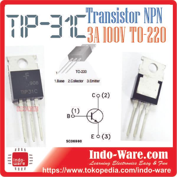 TIP31 TIP31C tip31 tip31c Transistor NPN 3A 100V TO-220 TIP-31