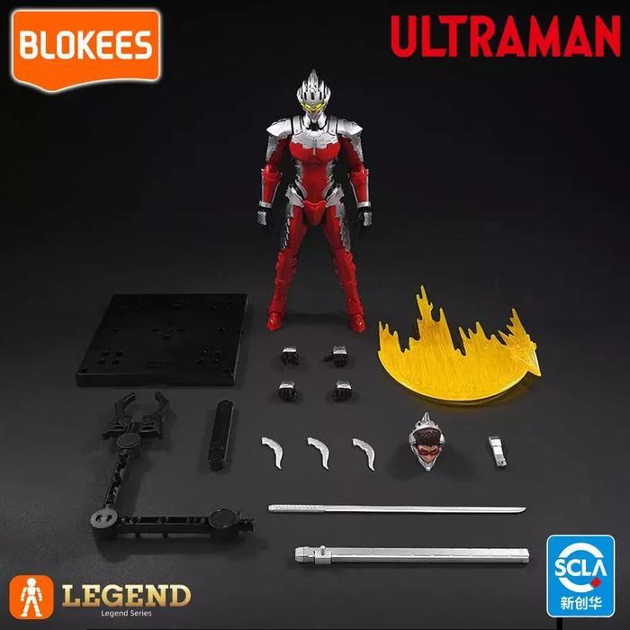 BLOKEES LEGEND EDITION ULTRAMAN SUIT VER 7 MODEL KIT BLOKEES ULTRAMAN SUIT VER SEVEN NETFLIX