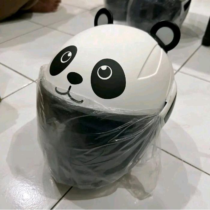 Helm Anak Motif Binatang Lucu 3-8 tahun Helm Anak Telinga Kucing Lucu Helm Anak Sapi Kelinci Tiger B