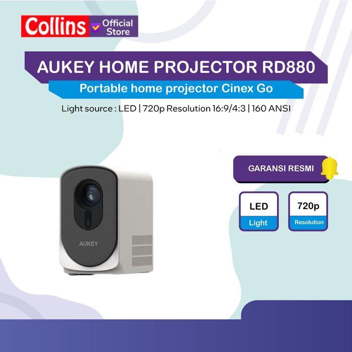 Projector AUKEY HOME PROJECTOR RD880 | Portable home projector Cinex Go