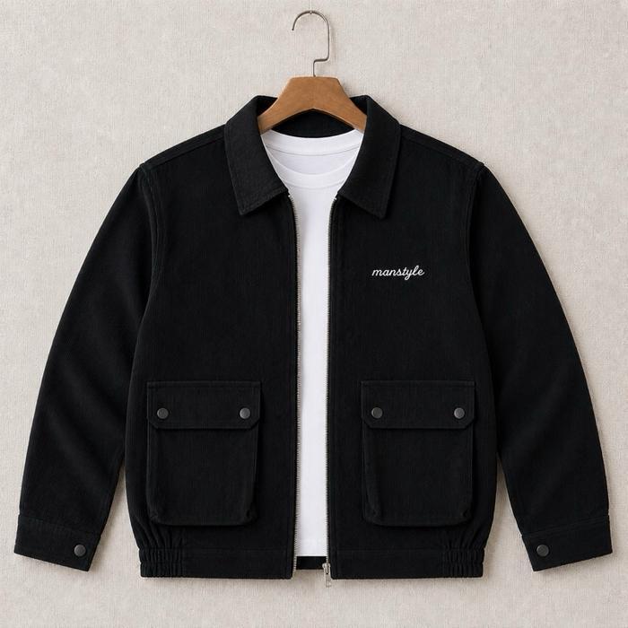 TERLARIS Jaket Boxy Corduroy zipper jaket corduroy zipper bahan corduroy READY
