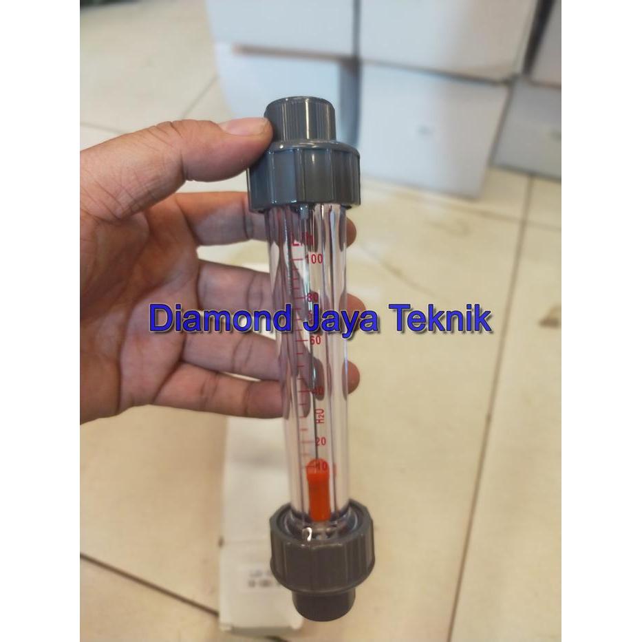 Flow Meter Rotameter 10 Sd 100 Liter Per Jam Lpm / Rotameter 1/2" Inch / Rotameter Lzs15 Plastic