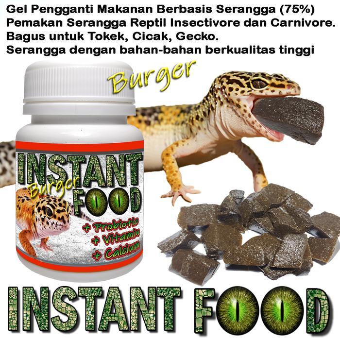 Bp Instan Food Makanan Leopard Gecko Reptil Tokek Pengganti Serangga