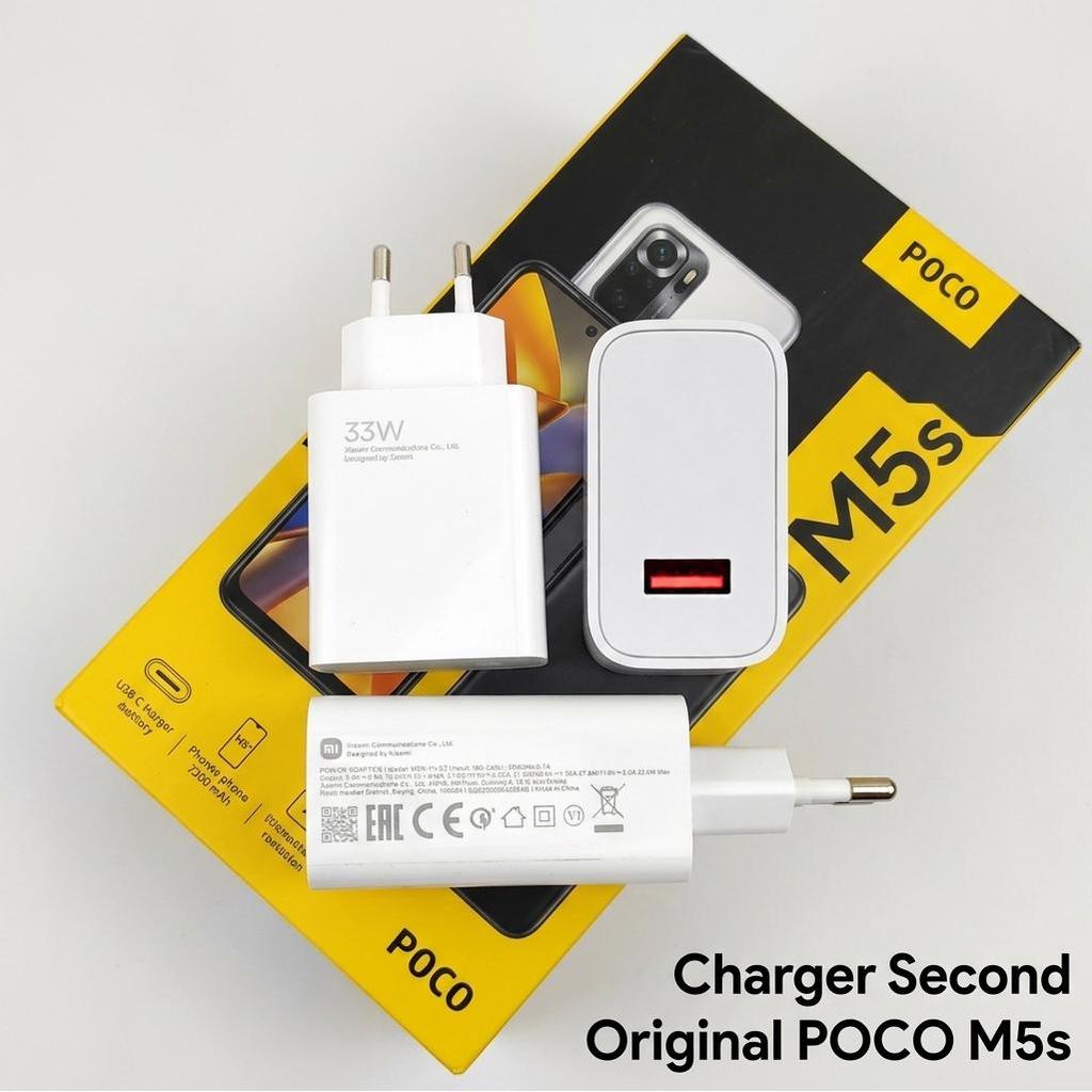 Batok Cas Xiaomi MDY-11-EZ Second Ori Port Oren Fast Charge 33W 11V 3A POCO M5s