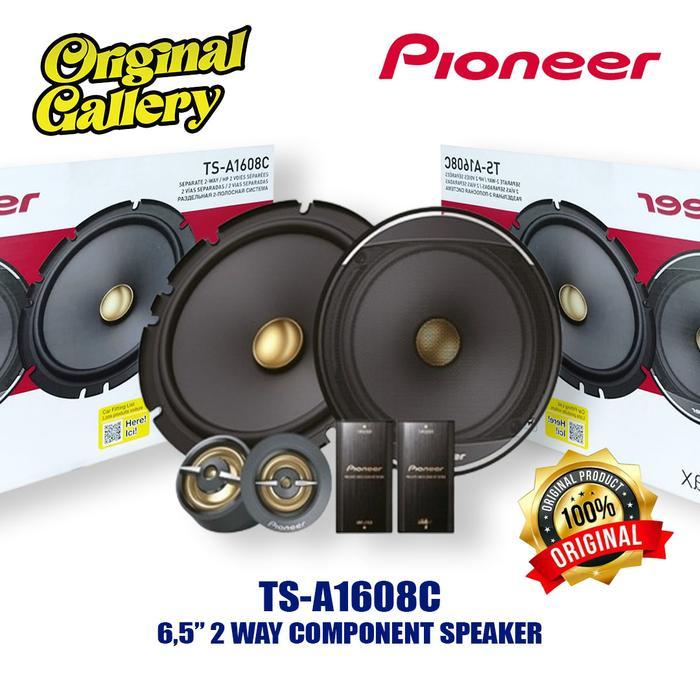 Pioneer Ts-A1608C 6.5-Inch Split 2 Way Diskon 80%