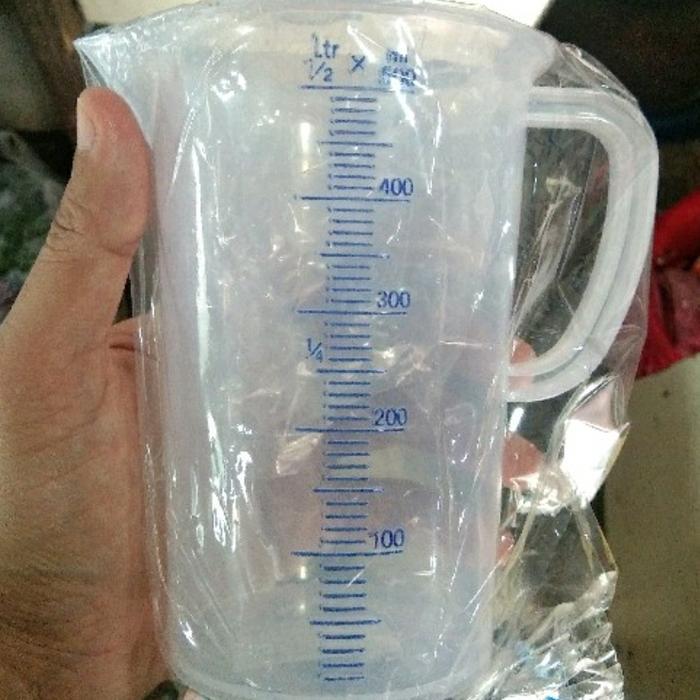 GELAS TAKAR / UKUR 500ML GREEN LEAF 1830